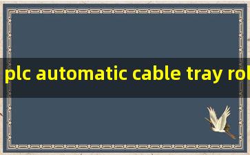 plc automatic cable tray roll forming machine